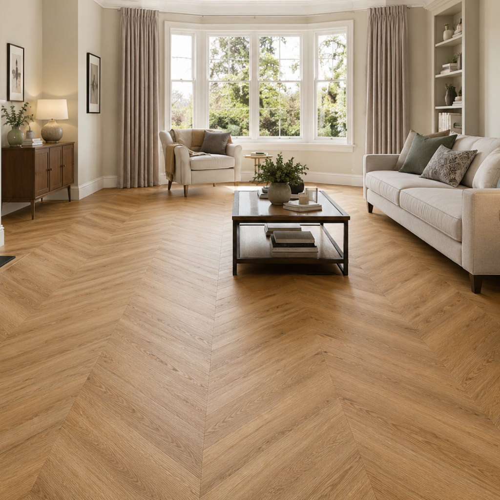 Chevron Flooring