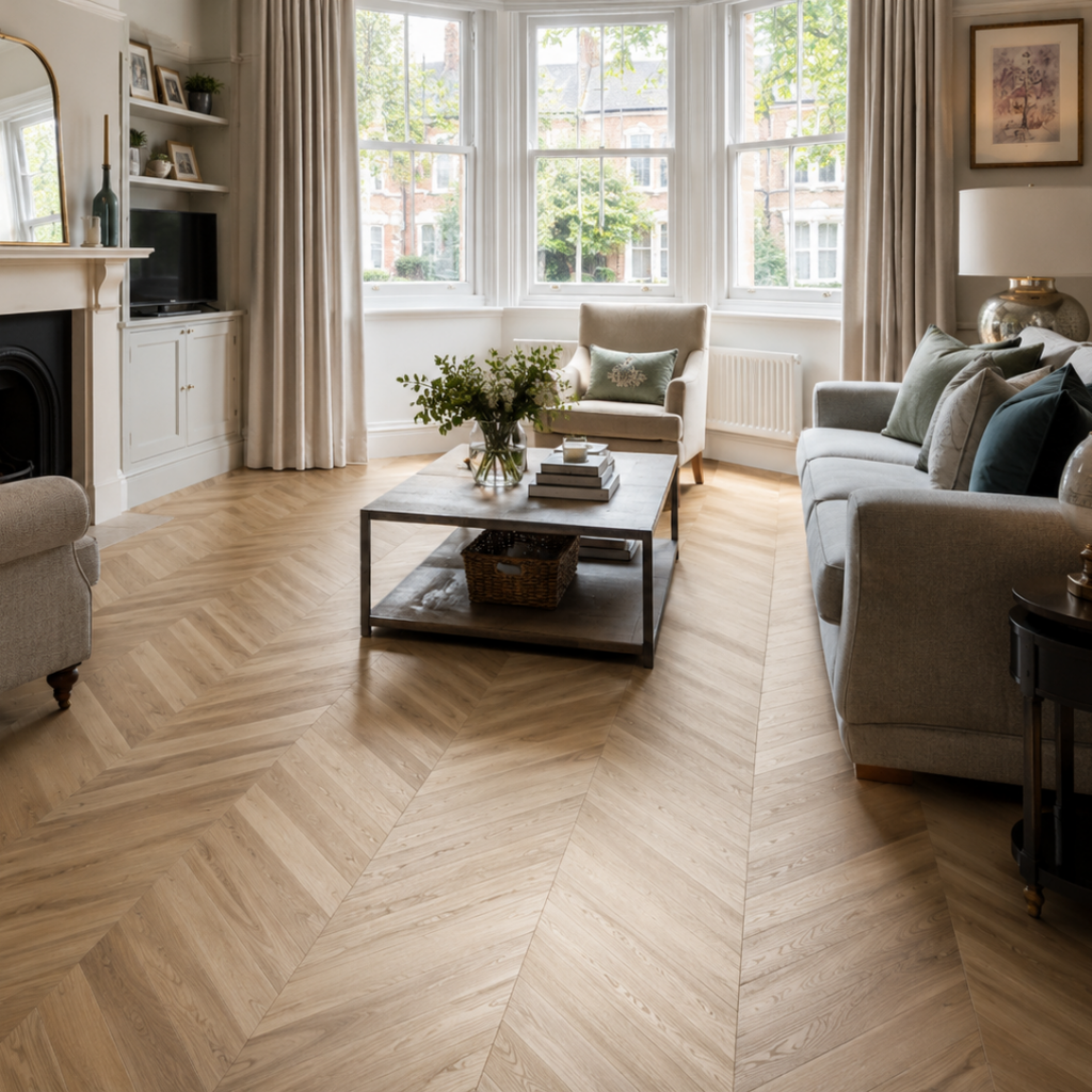 Chevron Flooring