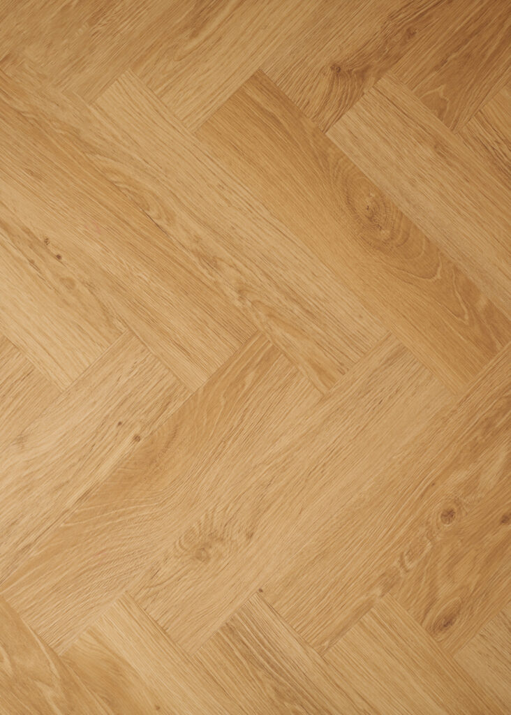 Natural Oiled Oak — LVT Herringbone