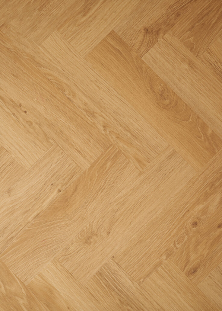 Natural Oiled Oak — LVT Herringbone