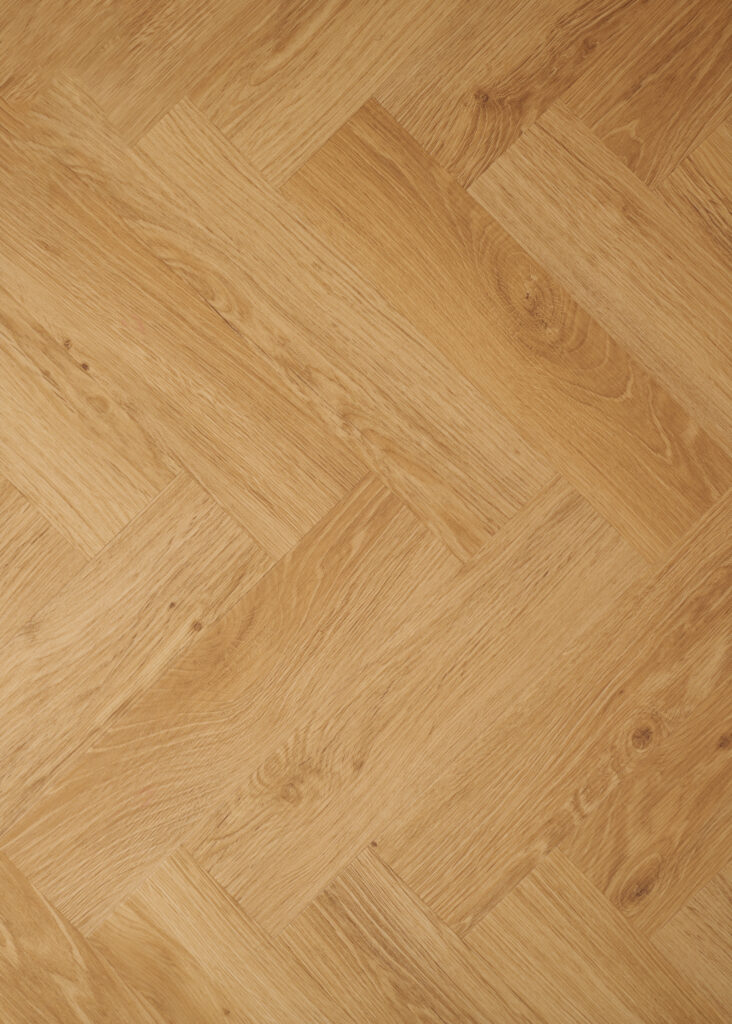Natural Oiled Oak — LVT Herringbone