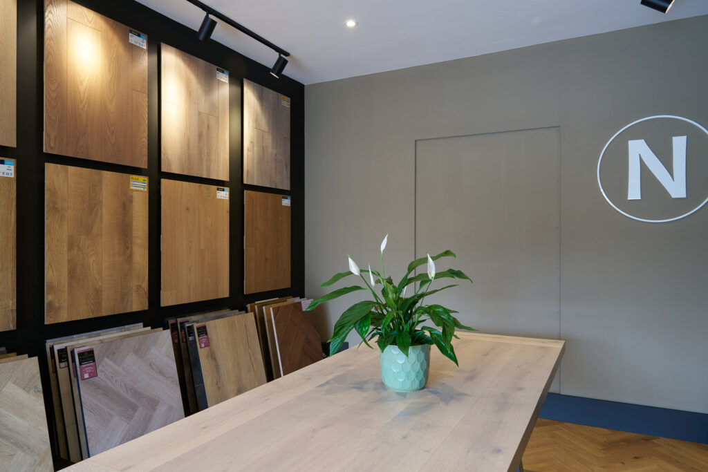 Inside the Nubio Group flooring showroom
