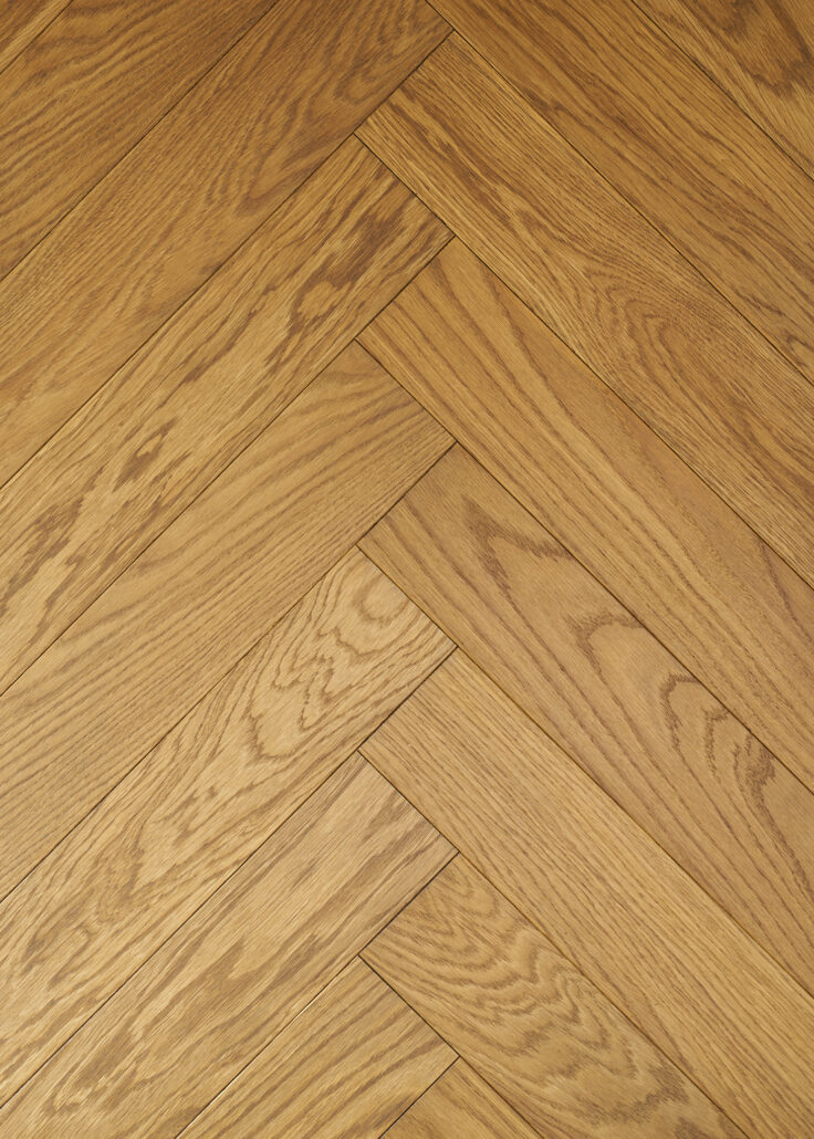 Smokey Black Georgian — Engineered Herringbone
